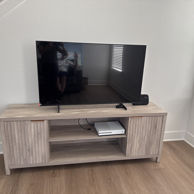 Latitude Run® Nicolee 67'' W Storage Credenza for TVs up to 75